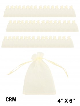 Organza Gift Bags (50Pcs)